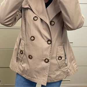 Michael kors waist length trench coat